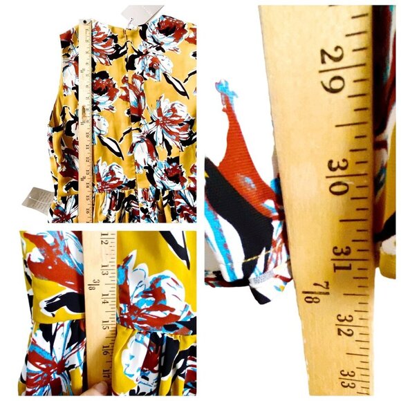 Chelsea28 Floral Print Midi Dress, New with Tag, Size XS - Picture 15 of 16